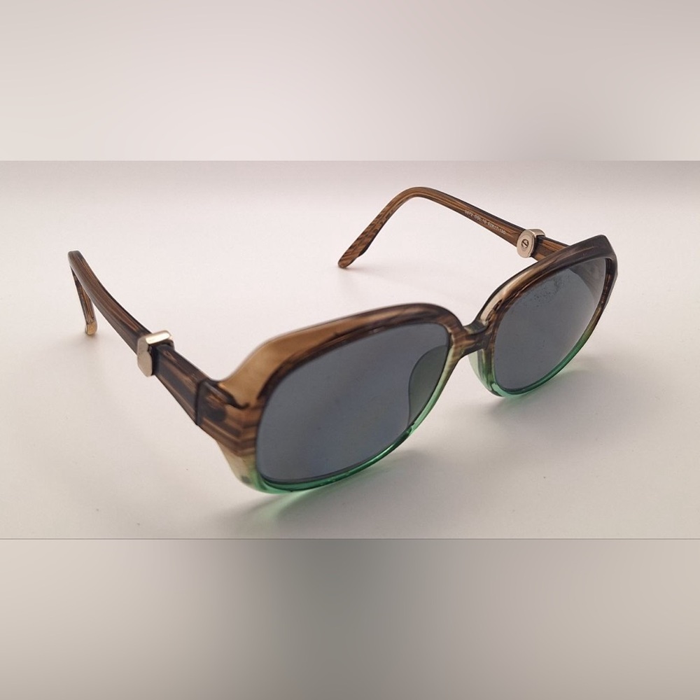 SRO S672 Brown Green Oval Sunglasses Frames Only
